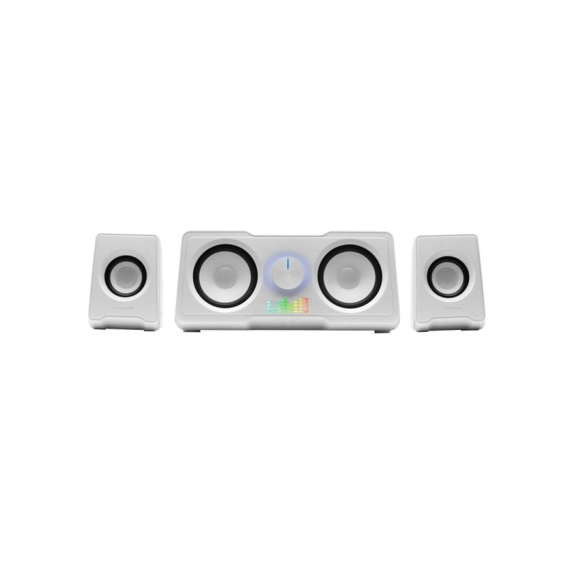 Sistema audio Mars Gaming MSX MS22 - Potenza 35W - Sistema 2.2 con 4 altoparlanti - DSP avanzato - Effetto flusso RGB - 