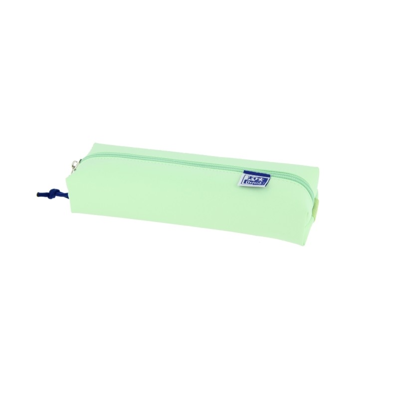 Astuccio rettangolare medio Oxford Live e Go - Materiale imbottito - Cinturino in gomma elastica per fissaggio al notebo