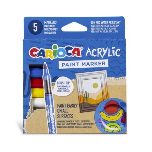 Pennarelli acrilici Carioca...