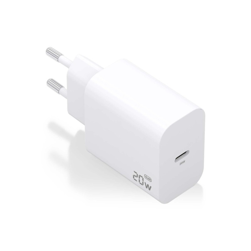 Caricabatterie Aisens GaN 20W - USB-C PD3.0 - Bianco