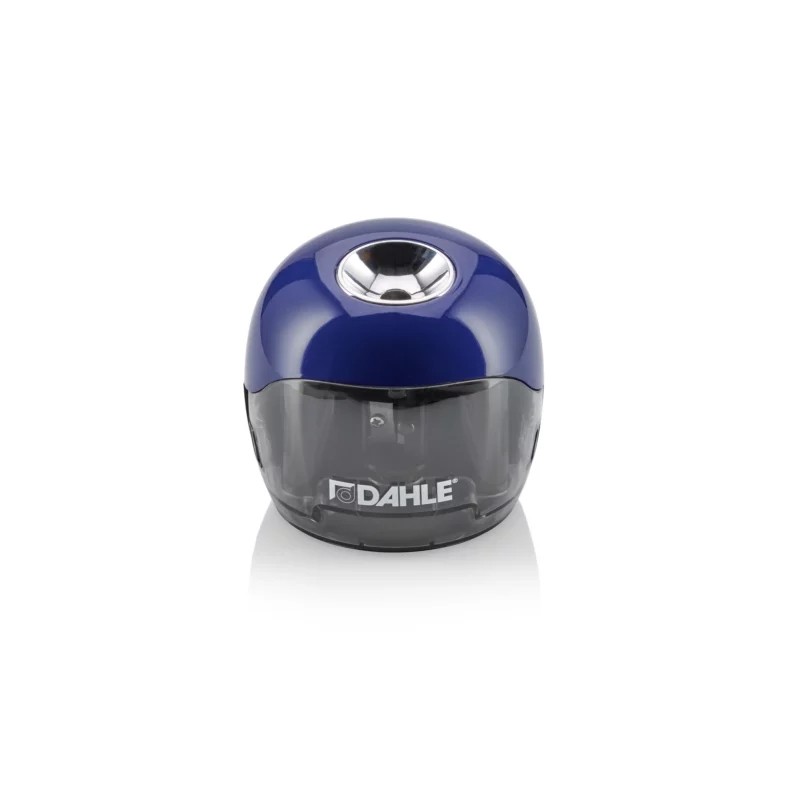 Temperamatite elettrico Dahle 250 - Per matite Ø 8 mm - Ampia tramoggia trasparente - Alimentato da batterie AA - Color