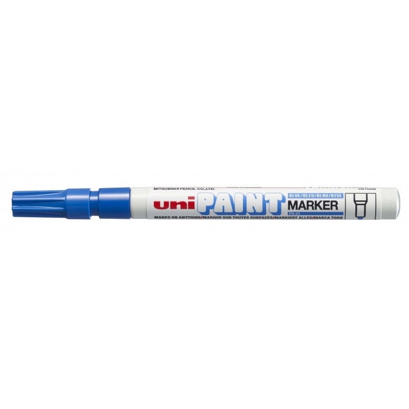 Uni-ball PX-21 Paint Marker - Pennarello - Punta acrilica 0.8-1.2 mm - Permanente su tutte le superfici - Resistente all