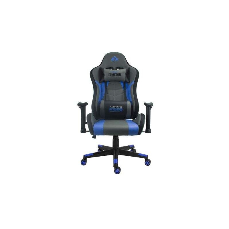 Cromad Phoenix Series Gaming Chair - Regolabile in altezza con pistone a gas di classe 2 - Reclinabile fino a 180º - Cu