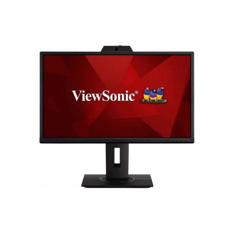 ViewSonic Monitor LED IPS 23.8 Full HD 1080p - Webcam. microfono e altoparlanti - Risposta 5ms - Ergonomico - Angolo di 