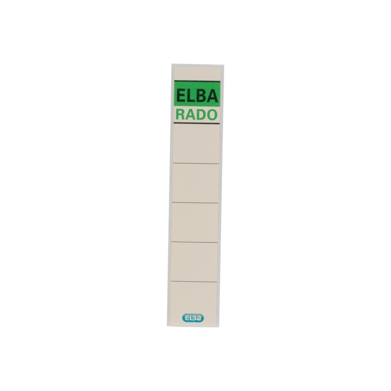 Elba Etichette adesive L50mm - Facili da attaccare - Formato 50mm - Ideali per l'organizzazione - Colore beige