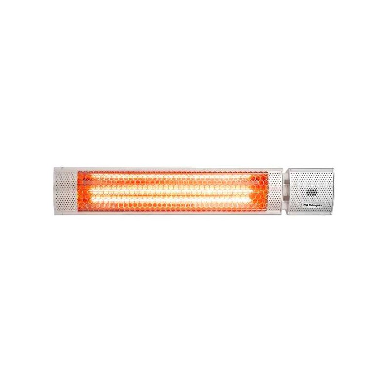 Orbegozo PHF 50 Riscaldatore a infrarossi - Calore istantaneo ed efficiente per interni ed esterni - Potenza 2000W - Res