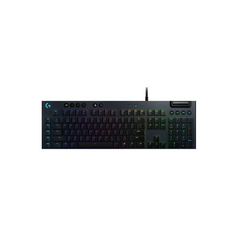 Tastiera meccanica da gioco Logitech G815 USB - Tasti meccanici GL tattili - Illuminazione RGB Lightsync - Superfici met