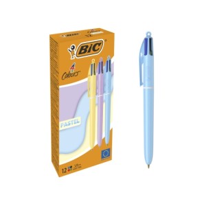 Bic 4 Colori Pastello Penna...