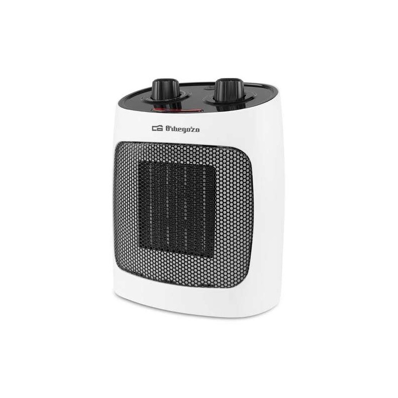 Orbegozo CR 5031 Riscaldatore ceramico compatto - Potenza 2000W - Elemento riscaldante in ceramica PTC - 3 modalità ope