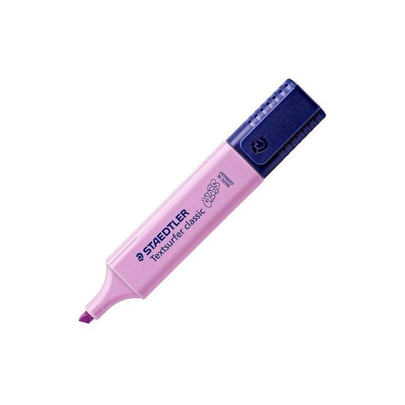 Staedtler Textsurfer Classic 364 Evidenziatore a pastello - Punta smussata - tratto da 1 a 5 mm - Inchiostro a base d'ac