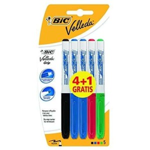 Bic Velleda Grip 4+1...