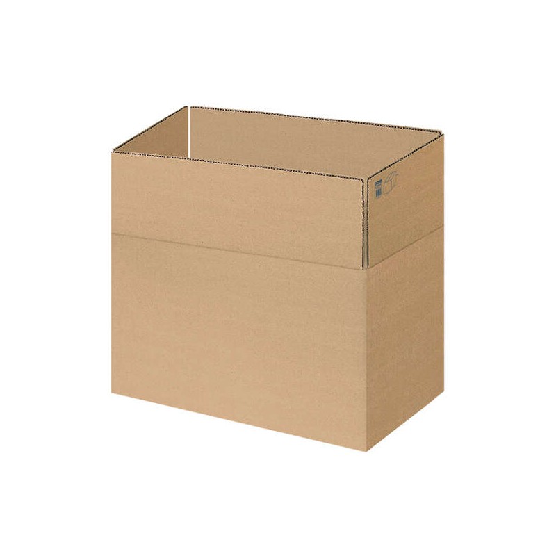Scatole da imballaggio Dohe con 4 lembi - Dimensioni 500x340x310 mm - Cartone da 3 mm - Resistenti e durevoli - Ideali p
