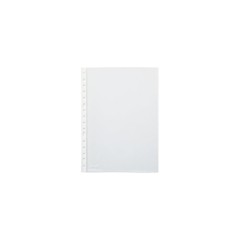 Pardo Confezione da 100 Manicotti Multidrill Trasparenti 90 Micron - Finitura pelle arancione - Rinforzo bianco
