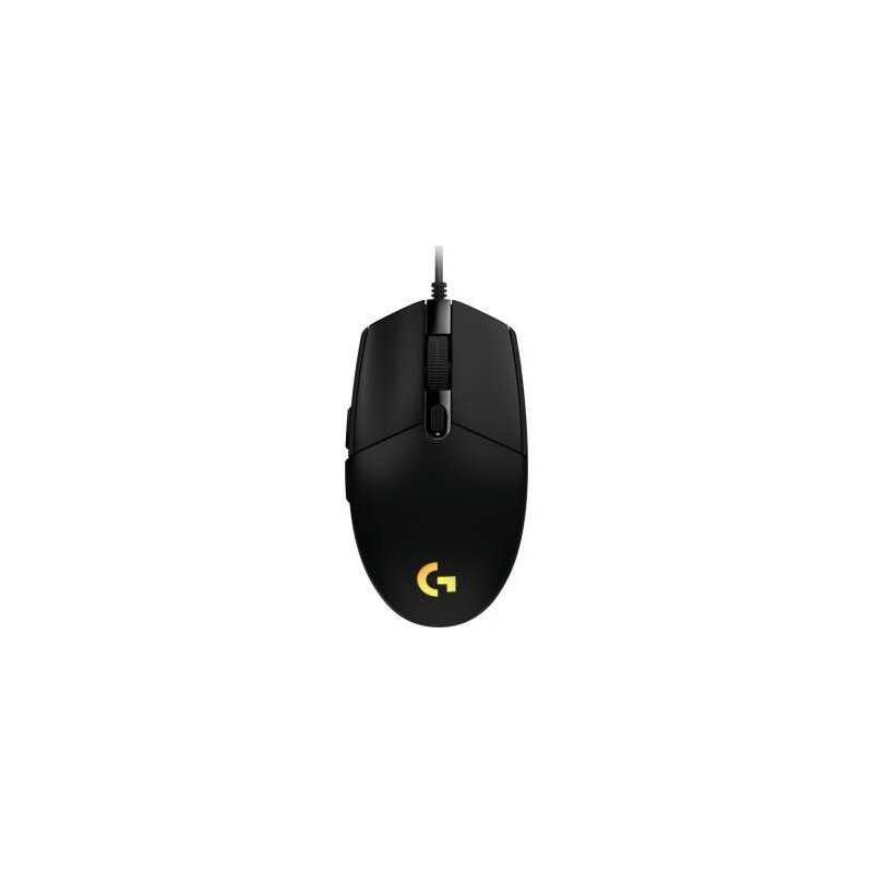 Logitech G203 Lightsync USB Mouse 8000dpi - 5 pulsanti programmabili - Illuminazione RGB Lightsync - Uso con la mano des