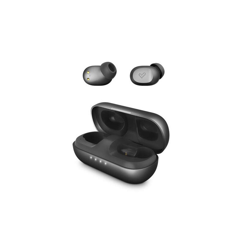 Cuffie wireless Energy Sistem Urban 3 - Senza fili - Design compatto - Custodia di ricarica wireless - Colore nero