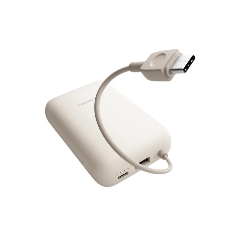 Xiaomi Batteria esterna/Banca di energia 10000 mAh con - Ricarica rapida 22.5W - Cavo di ricarica integrato - Porte 1x U