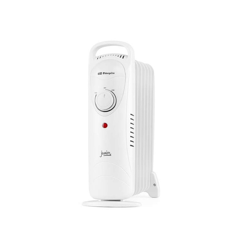 Orbegozo RO 1020 Radiatore compatto a olio Junior - Potente e sicuro - Termostato regolabile - Basso consumo energetico 