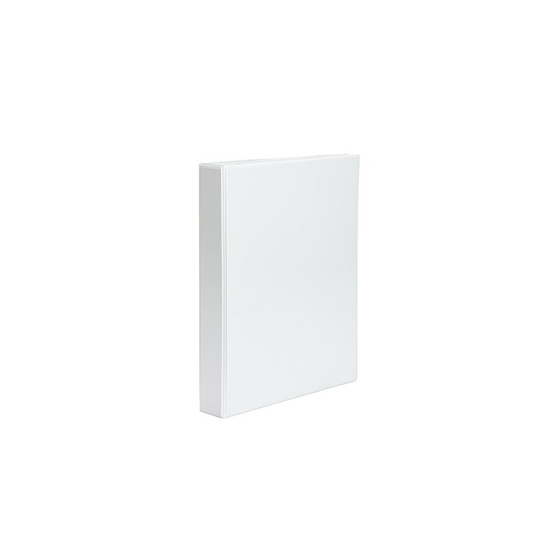 Cartella Pardo Kangaroo A4 4 anelli 40 mm - Astuccio su dorso e copertina - Colore bianco