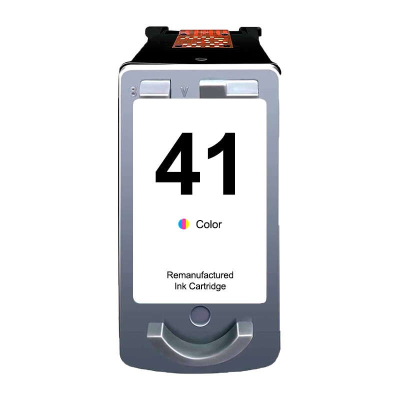 Canon CL41/CL51/CL38 Cartuccia d'inchiostro rigenerata a colori - Visualizza il livello d'inchiostro - Sostituisce 0617B