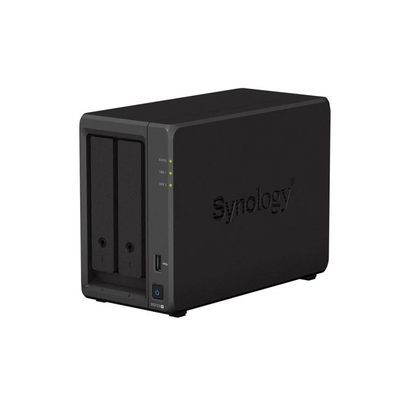 Server di archiviazione NAS Synology DiskStation DS723+ - Fino a 2 unità di archiviazione - Interfaccia M.2. SATA III s