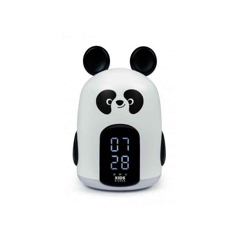 Bigben Sveglia per bambini Luce notturna - Sveglia programmabile - 3 suoni - Intensità luminosa regolabile - Display or