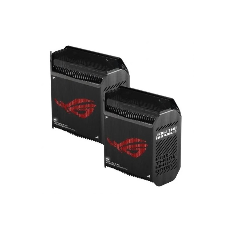 Asus ROG Rapture GT6 Confezione da 2 unità AX10000 Router WiFi Mesh Tri-Band MU-MIMO - Nero