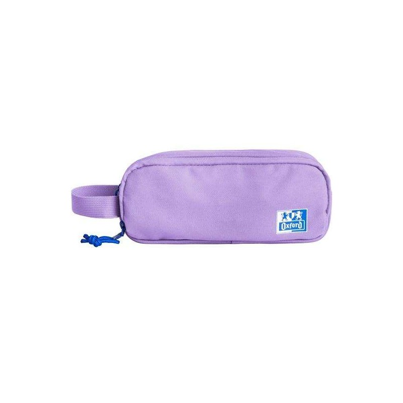 Valigia Oxford B-Smart - 3 scomparti - Maniglia laterale - Realizzata in materiale riciclato - Colore lavanda