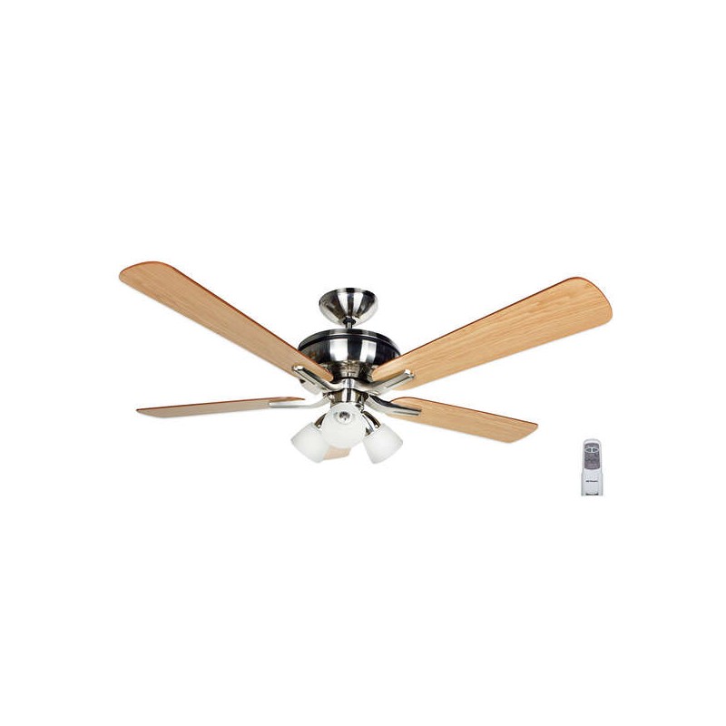Orbegozo CP 68132 Ventilatore da soffitto con sistema reversibile - rinfresca in estate e riscalda in inverno - silenzio