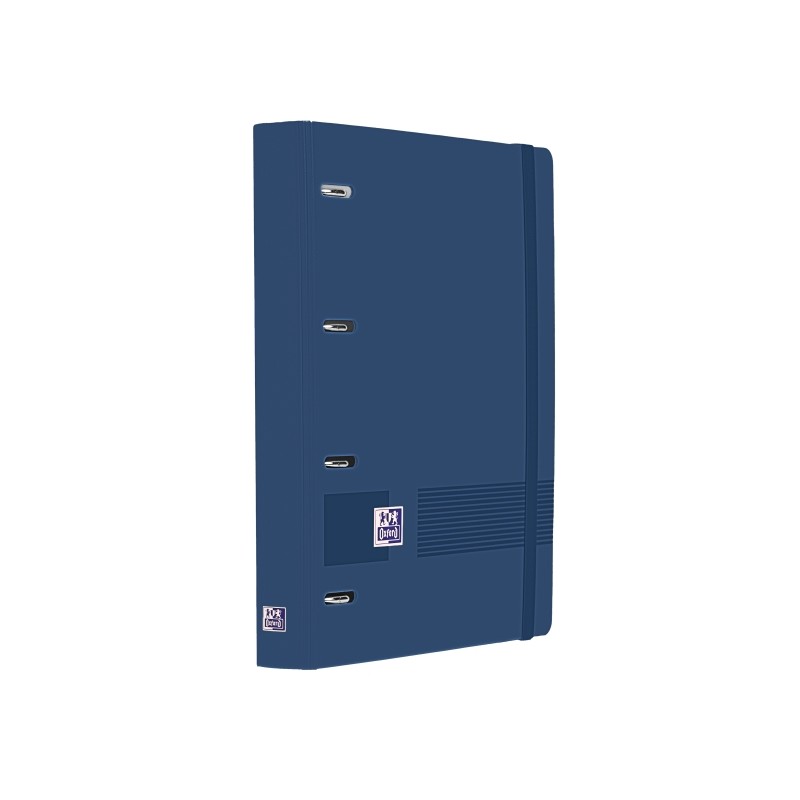 Cartella Oxford Europeanbinder Live e Go A4+ con 100 pagine di ricarica 5x5mm Square - Coperchio in polistirolo - Chiusu