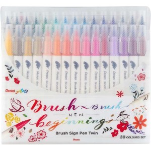 Penna Pentel Brush Sing...