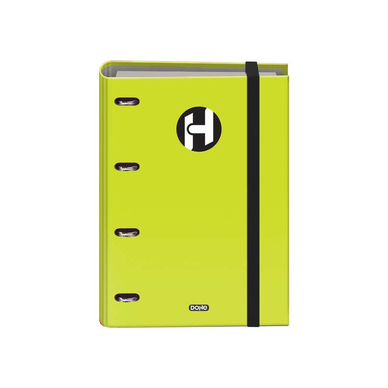 Dohe Serie Icon formato A4 Raccoglitore a 4 anelli con foratura a 4 fori - Raccoglitore a 4 fori - Raccoglitore a 4 fori