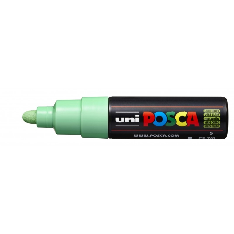 Posca PC-7M Pennarello - Punta a proiettile 4.5-5.5 mm - Inchiostro a base d'acqua - Resistente alla luce - Non permanen