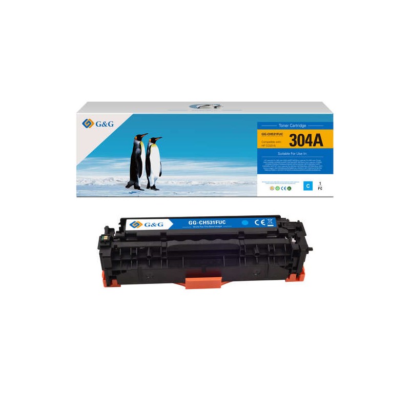 GeG Canon 718 Cartuccia toner generica ciano - Sostituisce 2661B002