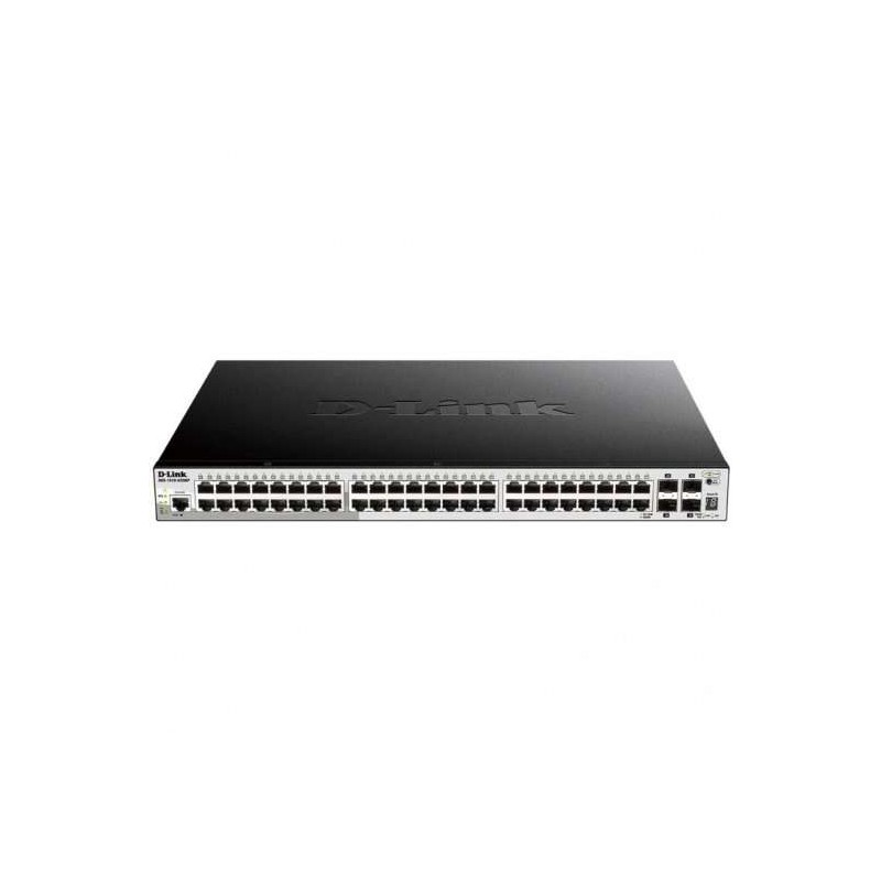Switch intelligente D-Link 48 porte Gigabit 10/100/1000 Mbps - PoE + 4 porte SFP