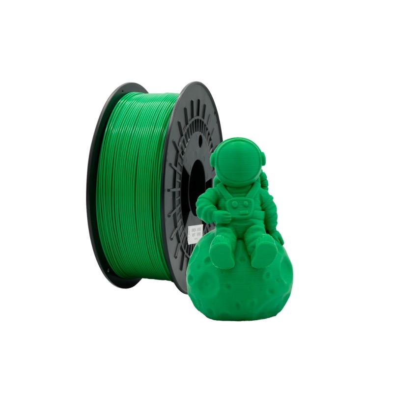 Filamento 3D PLA MATTE - Diametro 1.75 mm - Bobina 1 kg - Colore verde