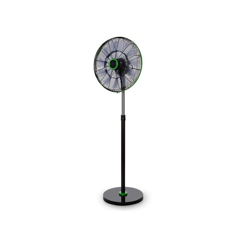 Orbegozo SF 0248 Ventilatore da pavimento silenzioso - Motore DC senza spazzole in rame - 18 pale - 11 velocità - Timer
