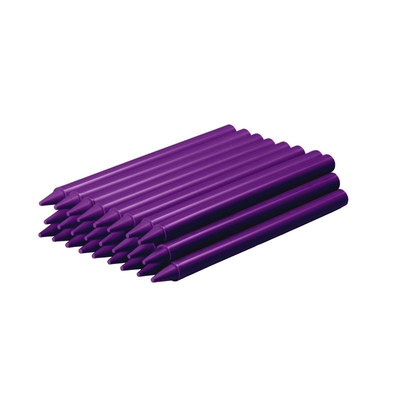 Jovi Plasticolor Astuccio da 25 pastelli a cera in plastica - Resistente - Non macchia - Resistente ai graffi - Finitura