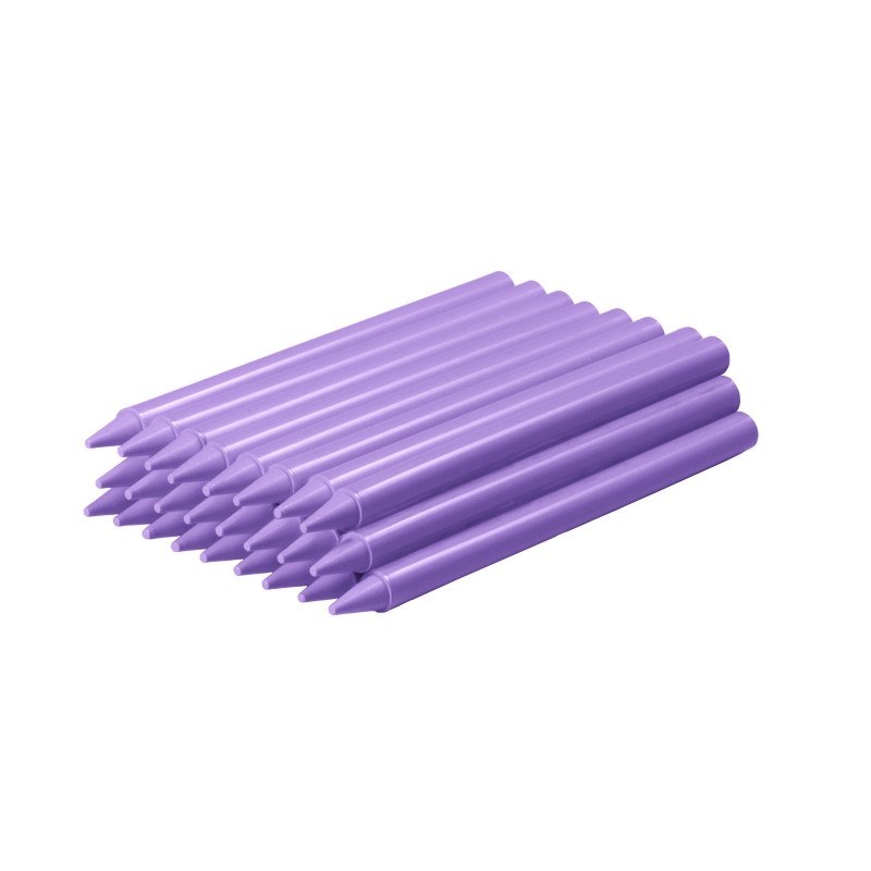 Jovi Plasticolor Astuccio da 25 pastelli a cera in plastica - Resistente - Non macchia - Resistente ai graffi - Finitura
