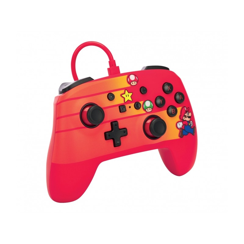 Controllore cablato potenziato PowerA per Nintendo Switch - Speedster Mario