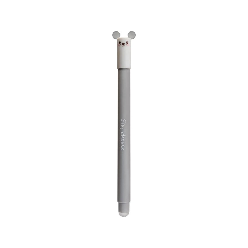Penna a sfera cancellabile Eberhard Faber Animal Erase It! Inchiostro gel blu - Tratto penna 0.7 mm - Soft Touch - Motiv