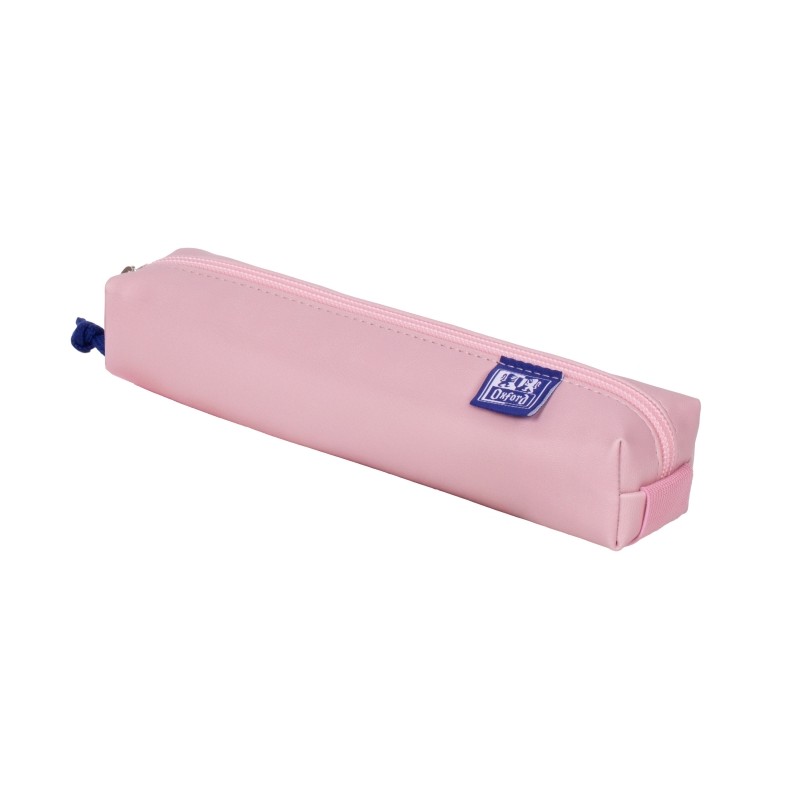 Oxford Kangoo e You Small Square Pencil Case - Nappa - Elastico per fissare il notebook - Colore rosa