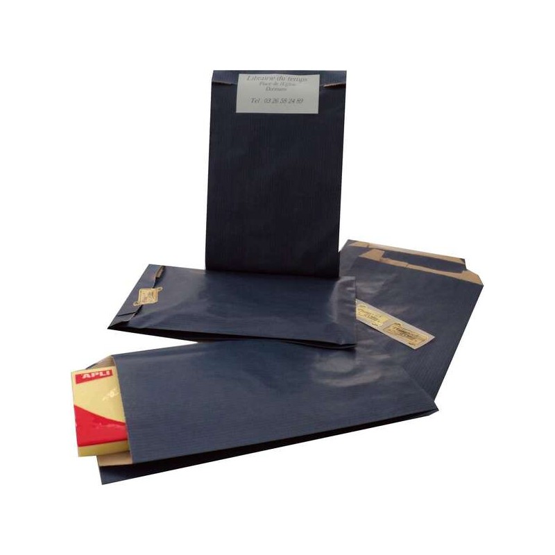Apli Confezione da 250 buste Kraft - Dimensioni 24x43x7mm - Carta Kraft 50g/m² - Riutilizzabili e riciclabili - Colore 