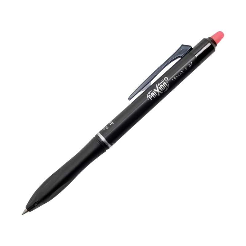 Pilot Frixion Ball Plus Penna a sfera cancellabile - Punta da 0.7 mm e tratto da 0.35 mm - Ricaricabile - 80% plastica r
