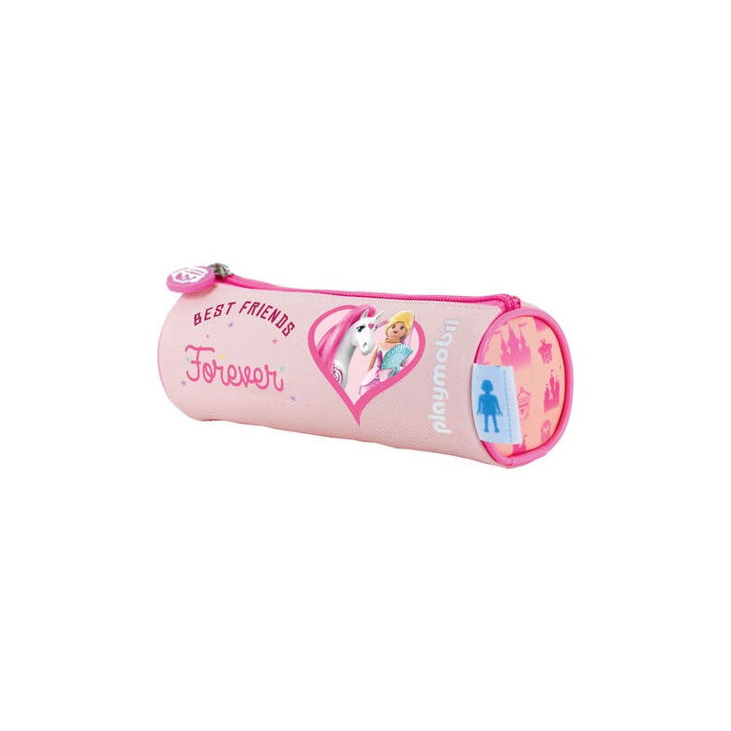 Dohe Sacchetto scolastico rotondo - Realizzato in poliestere - Chiusura a cerniera - Resistente e flessibile - Dohe Sacc