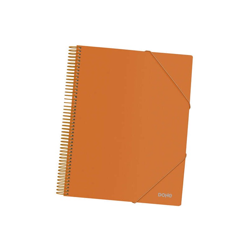 Cartella Dohe con 40 tasche formato A4 - Coperchio in polipropilene opaco da 800 micron - Tasche trasparenti da 80 micro