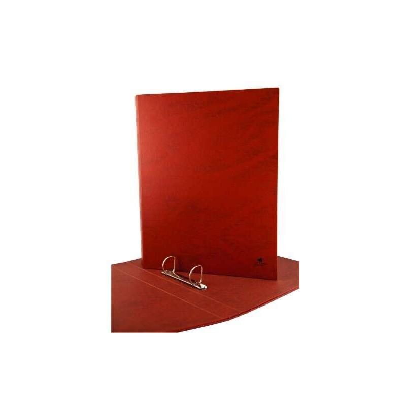 Mariola 2 raccoglitori ad anelli 2 raccoglitori ad anelli Carta foderata di cartone Pelle plastificata - Formato Folio n