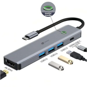 Adattatore Leotec 5-in-1 da...