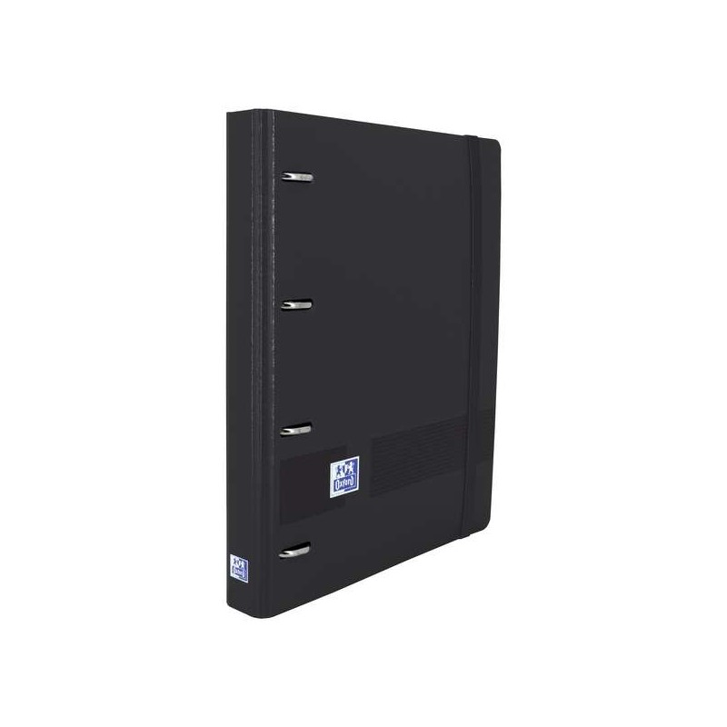 Oxford Europeanbinder Live e Go Raccoglitore a 4 anelli formato A4+ con griglia di riempimento 5x5 mm e perforazione a 4