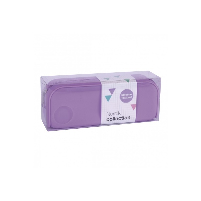 Apli Nordik Collection Custodia in silicone - Soft Touch - Cerniera - Flessibile e modellabile - Resistente all'acqua - 