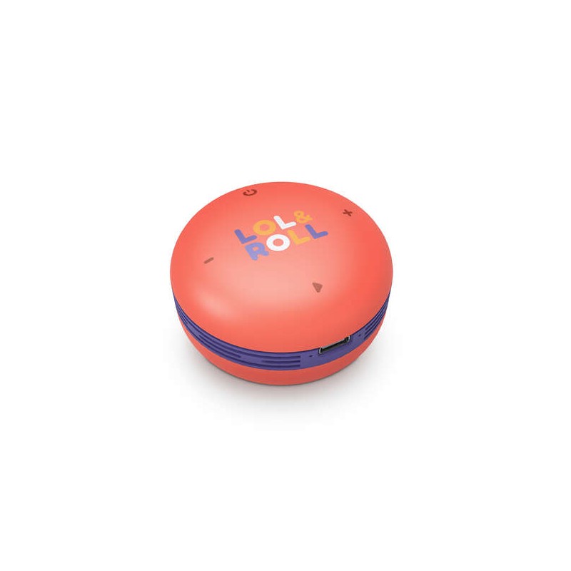 Energy Sistem LoleRoll Pop Altoparlante Bluetooth per bambini - Condivisione della musica - Cavo staccabile - Personaggi